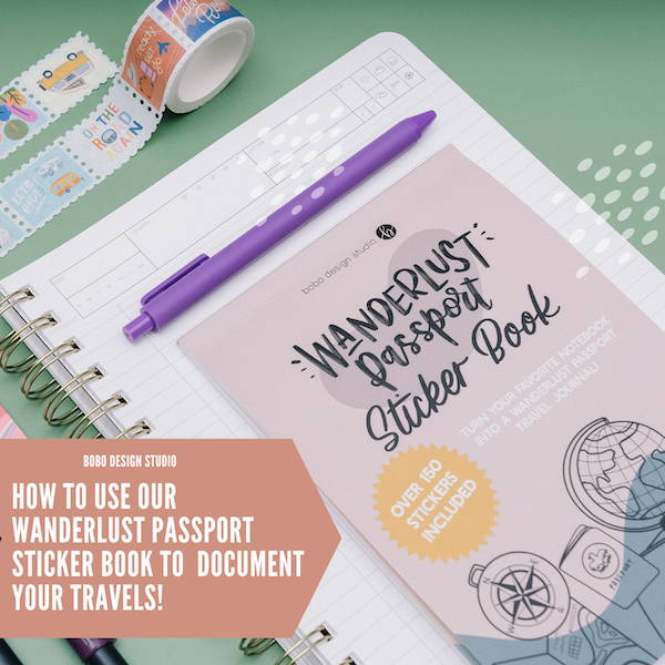 Turn Any Journal into a Wanderlust Passport Travel Journal
