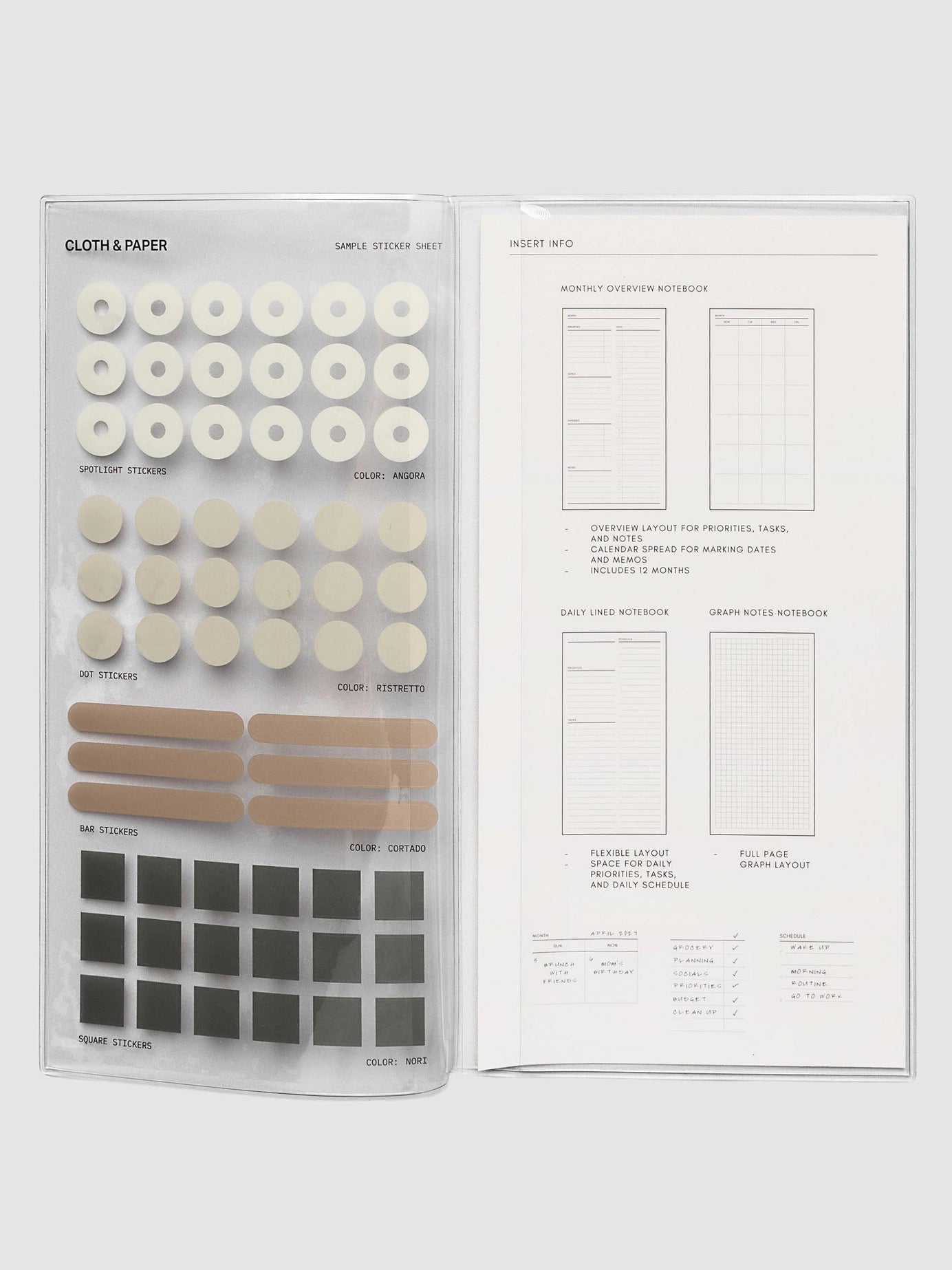 Forma Travel Notebook Set | A5 Slim