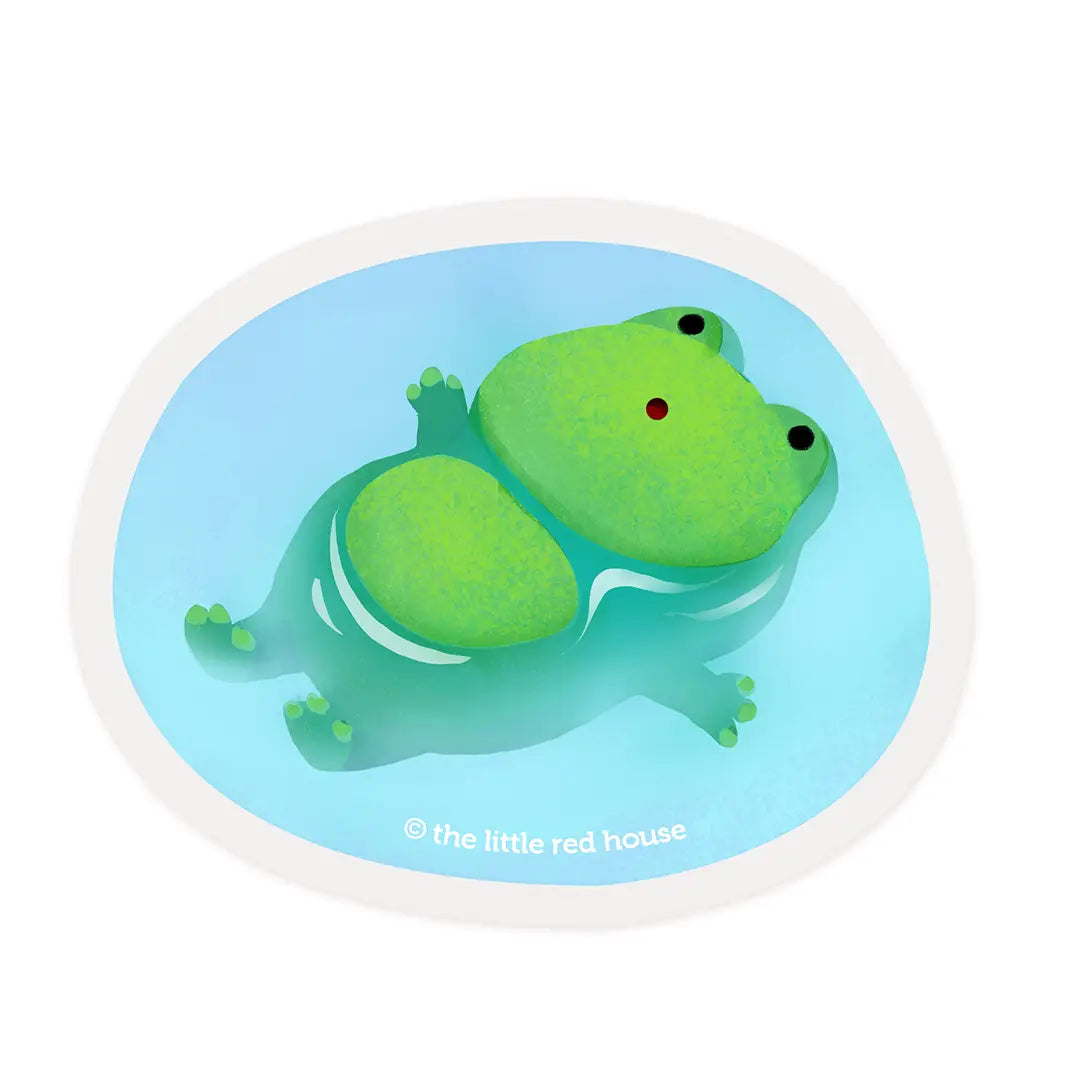 Chill Frog Clear Vinyl Sticker