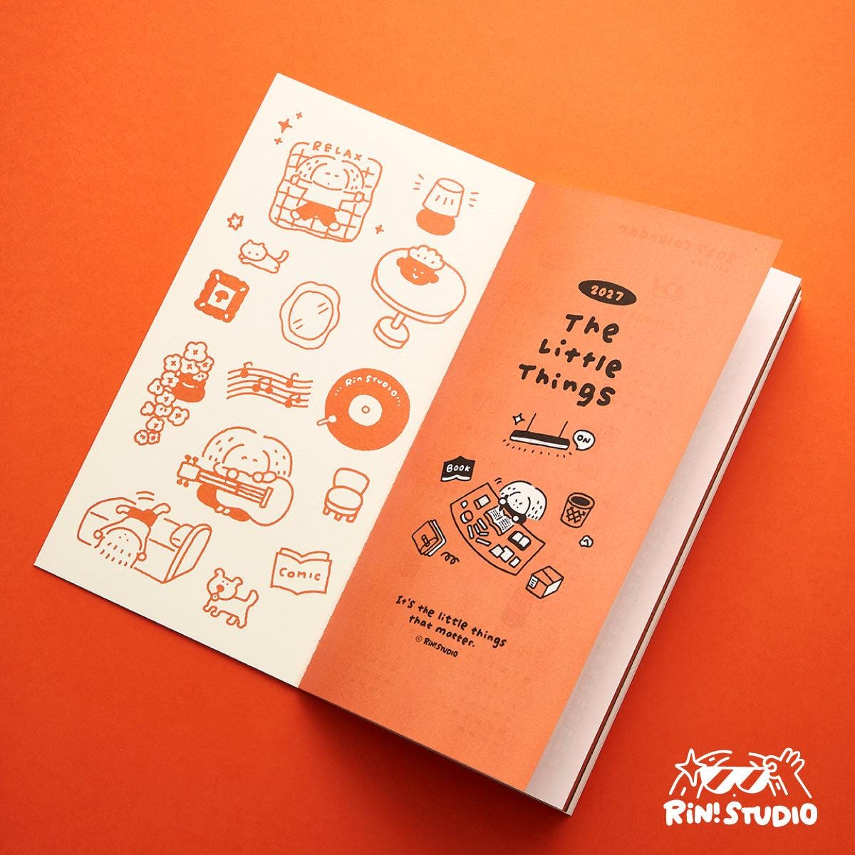 The 2027 Monthly Planner Insert - Rin! Studio
