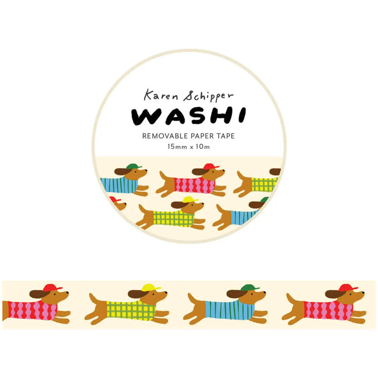 Dachshund Dog Washi Tape – Craft Tape