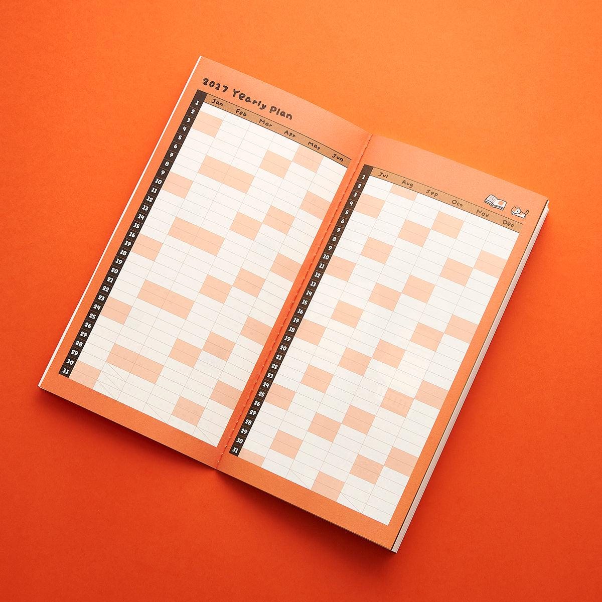 The 2027 Monthly Planner Insert - Rin! Studio
