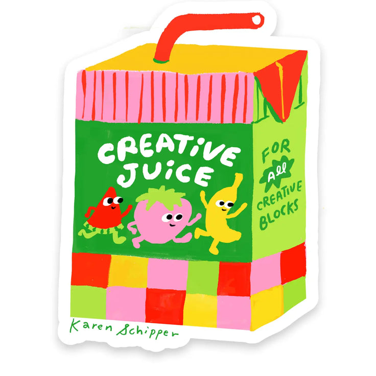 Creative Juice - Sticker - Karen Schipper