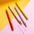 Terrazzo Color Chip Pattern Twist Ballpoint Pen