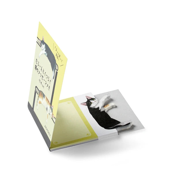 Cat Notepad Tabs Bookmark