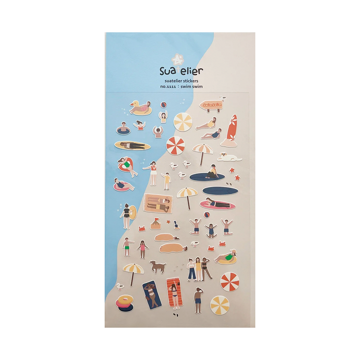 Swim Swim 1111- Sautelier Sticker