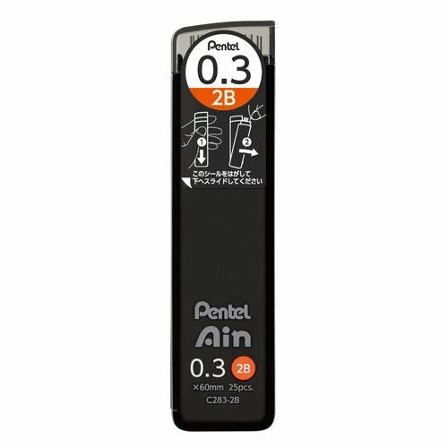 Pentel Mechanical Pencil Refill Pencil Lead Pentel Ain -2B