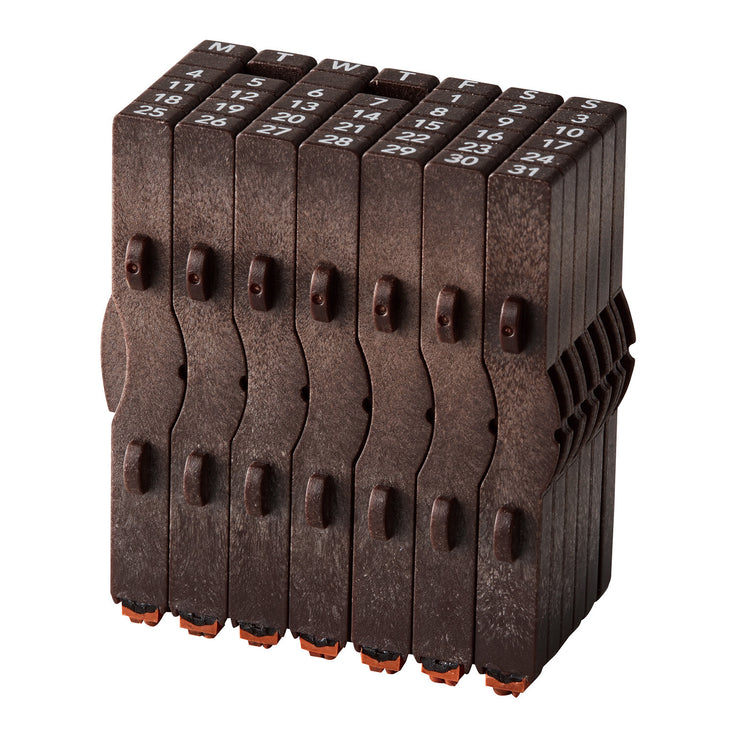 Shachihata Linked Number Stamp -  Perpetual Calendar