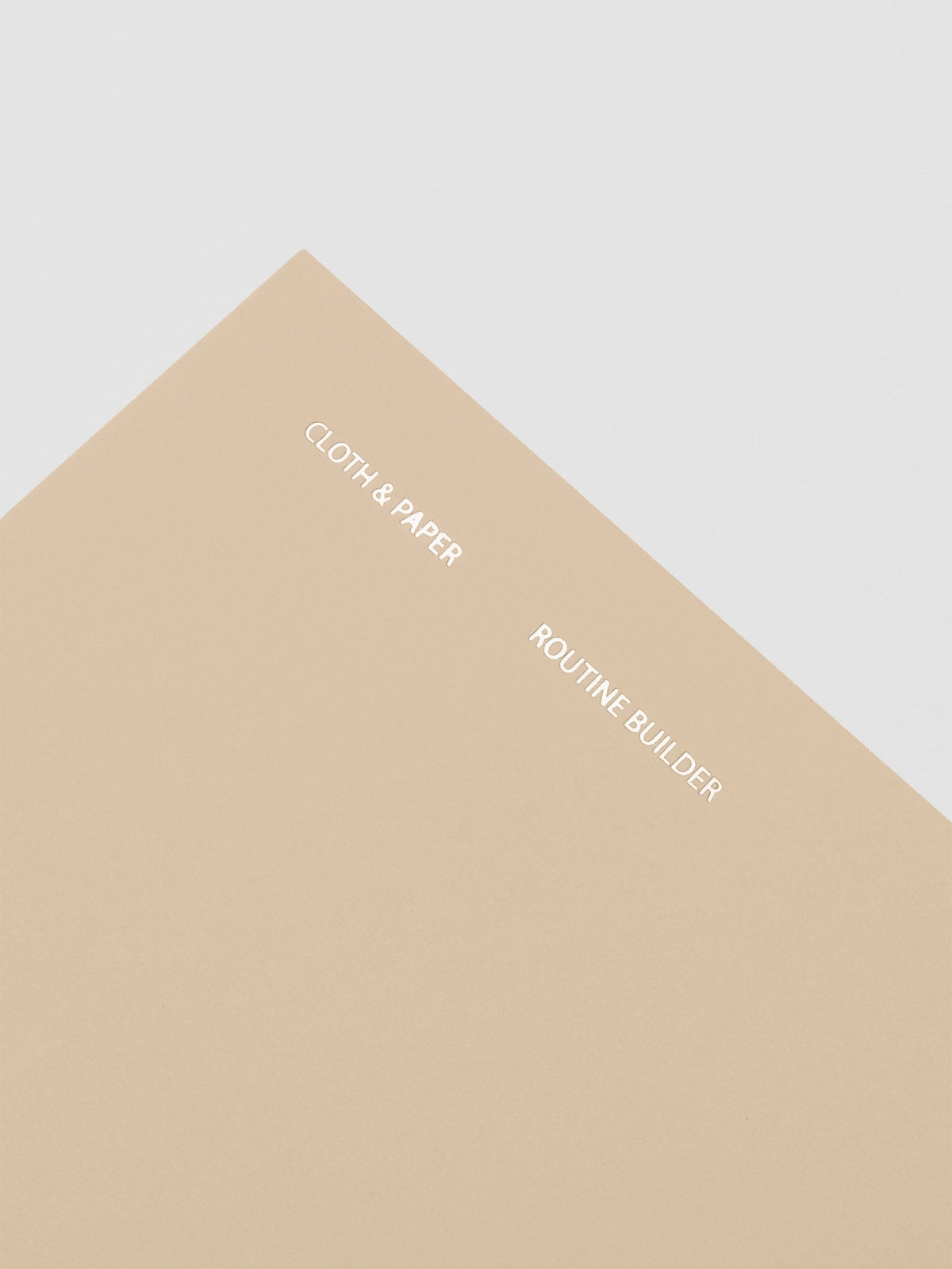 Routine Builder | A5 Slim Travel Insert