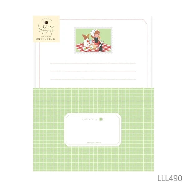 Ryoko Yomogida Letter Set -Picnic