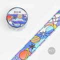 Interstellar Flight Stained Glass Tape - 20mm- BGM