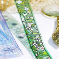 Floral Garden Stained Glass Tape - 20mm- BGM
