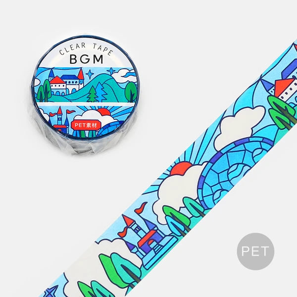 Castle Forest Stained Glass Tape - 20mm- BGM