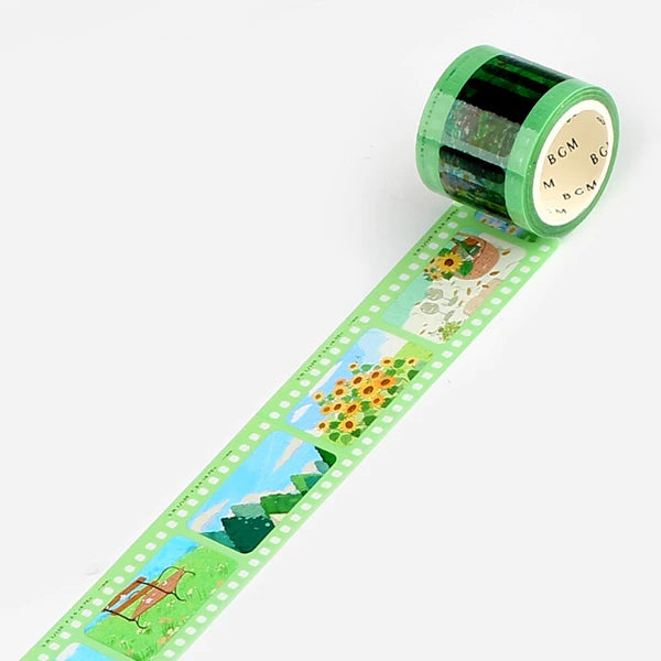Film Tape- Green - 30mm- BGM