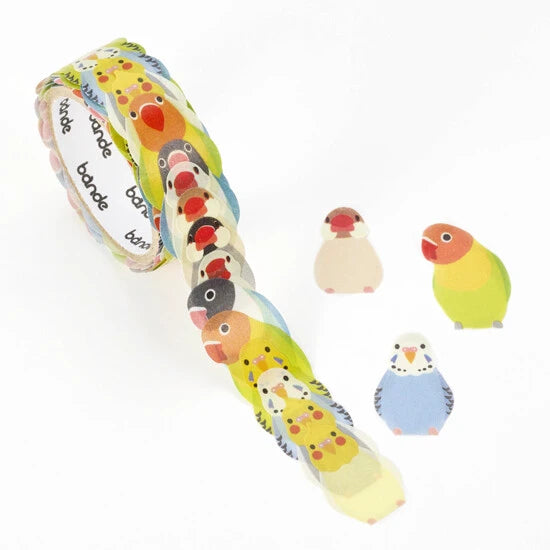 Bande Washi Sticker Parakeets