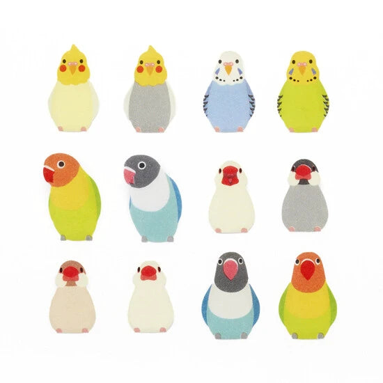 Bande Washi Sticker Parakeets