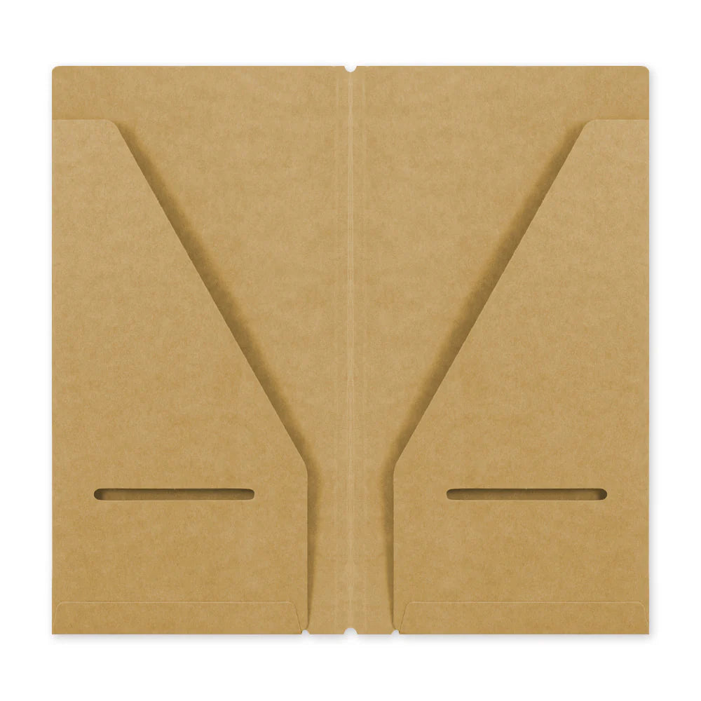 TRAVELER'S Notebook - 020  Kraft File Refill Regular