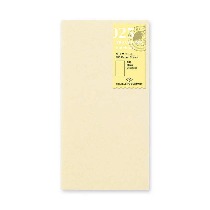 TRAVELER'S Notebook MD Paper Cream - 025- Regular Size