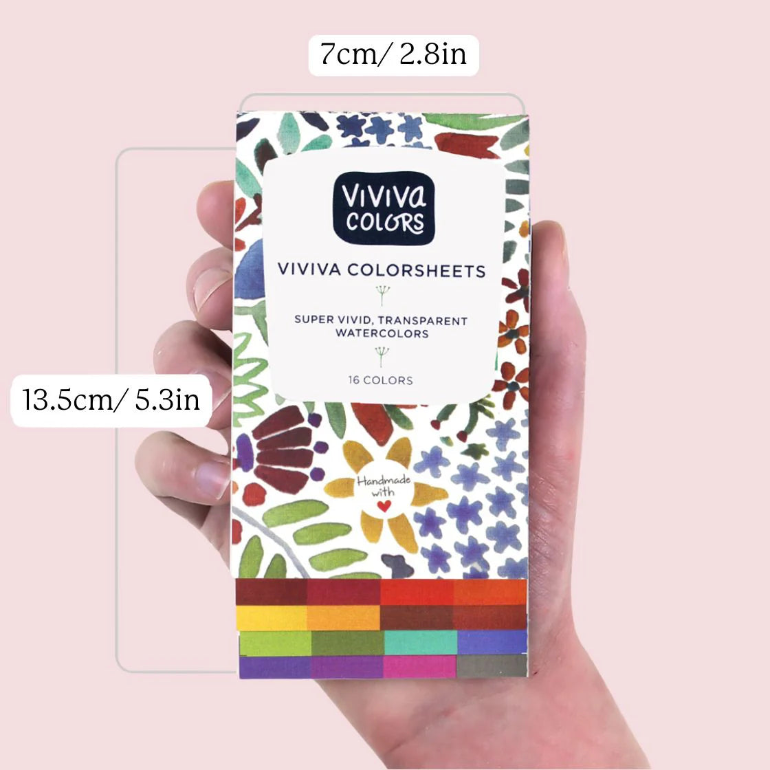 Original Vivia ColorSheets- 16 Watercolor Booklet