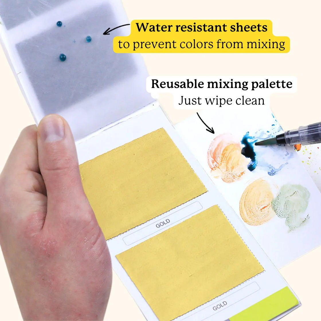 Spring Vivia ColorSheets- 16 Watercolor Booklet