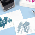 Smile Cat Ink Swatch Card (50 sheets)