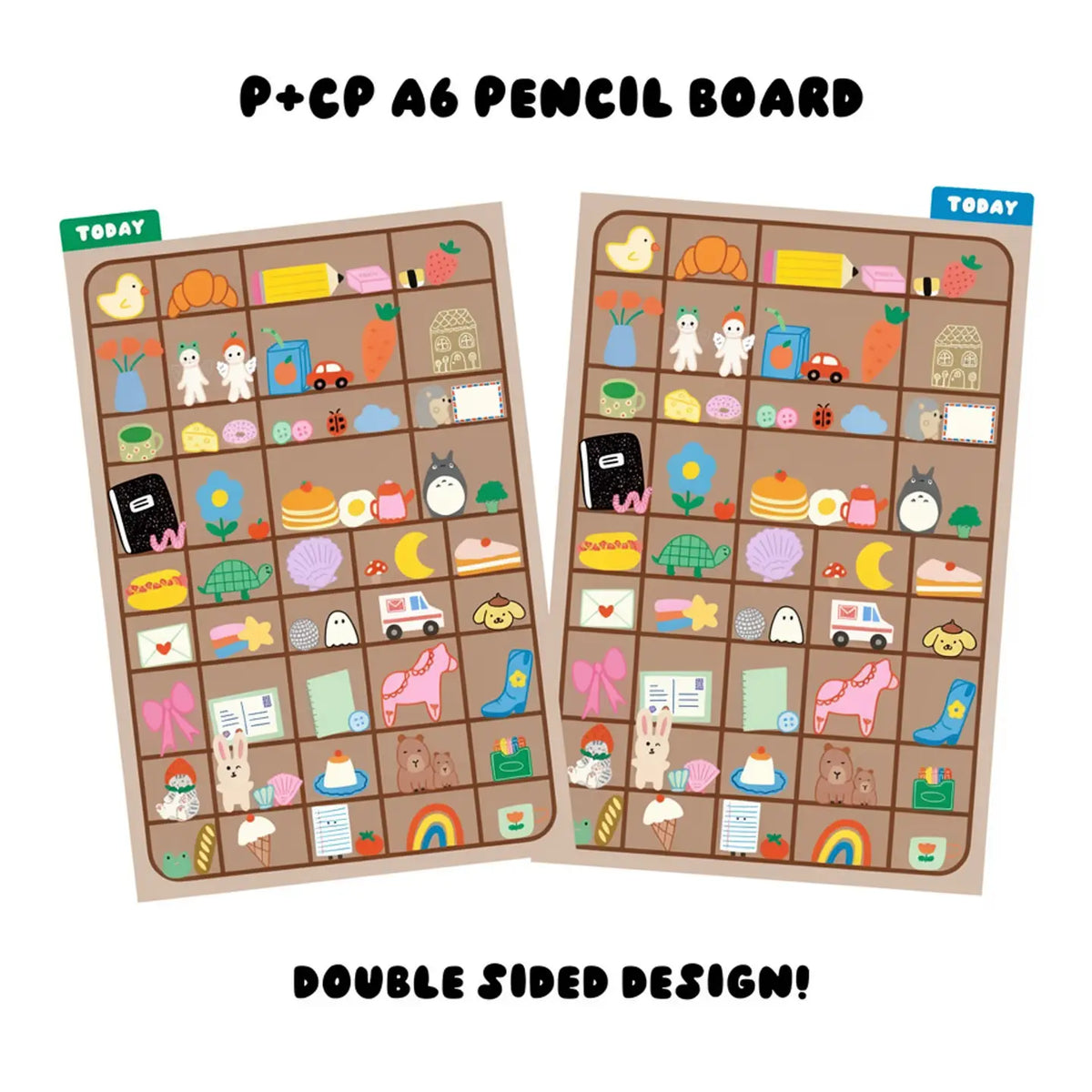 A6 Planner Pencil Board: Trinket Shelf