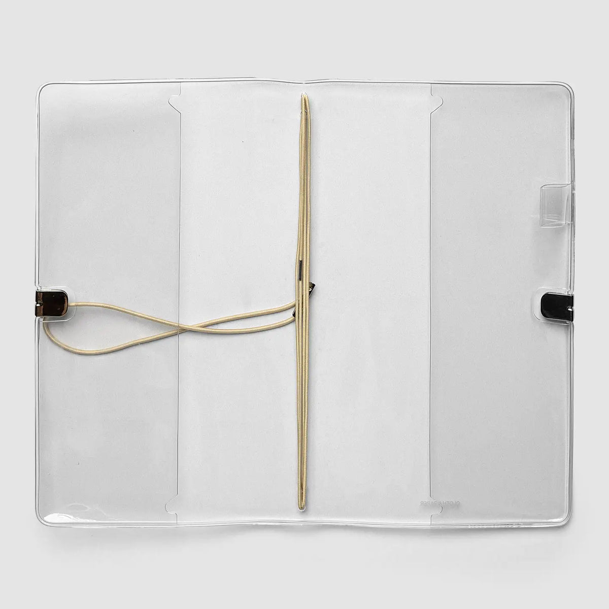 Clear Vinyl Travel Notebook Cover | A5 Slim- COVER ONLY (Copy)