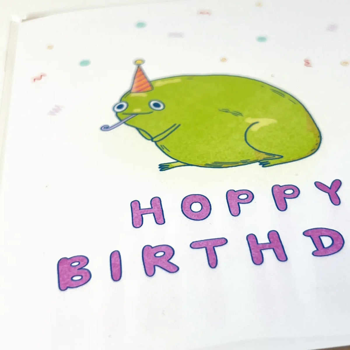 Hoppy Birthday -Greeting Card