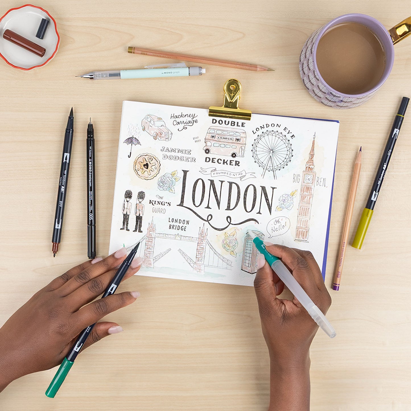 Tombow Urban Sketching Kit