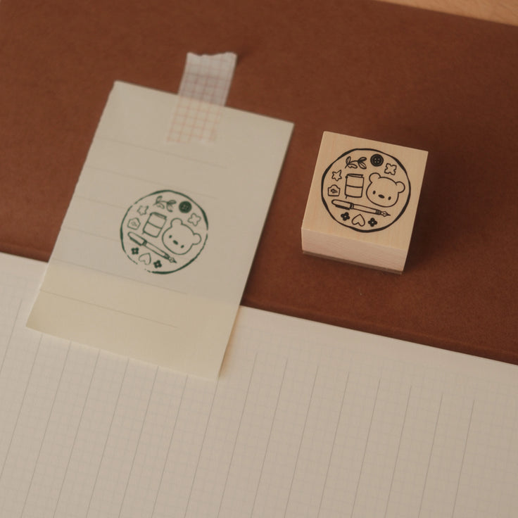 Bears Tn & Hobbies Rubber Stamp