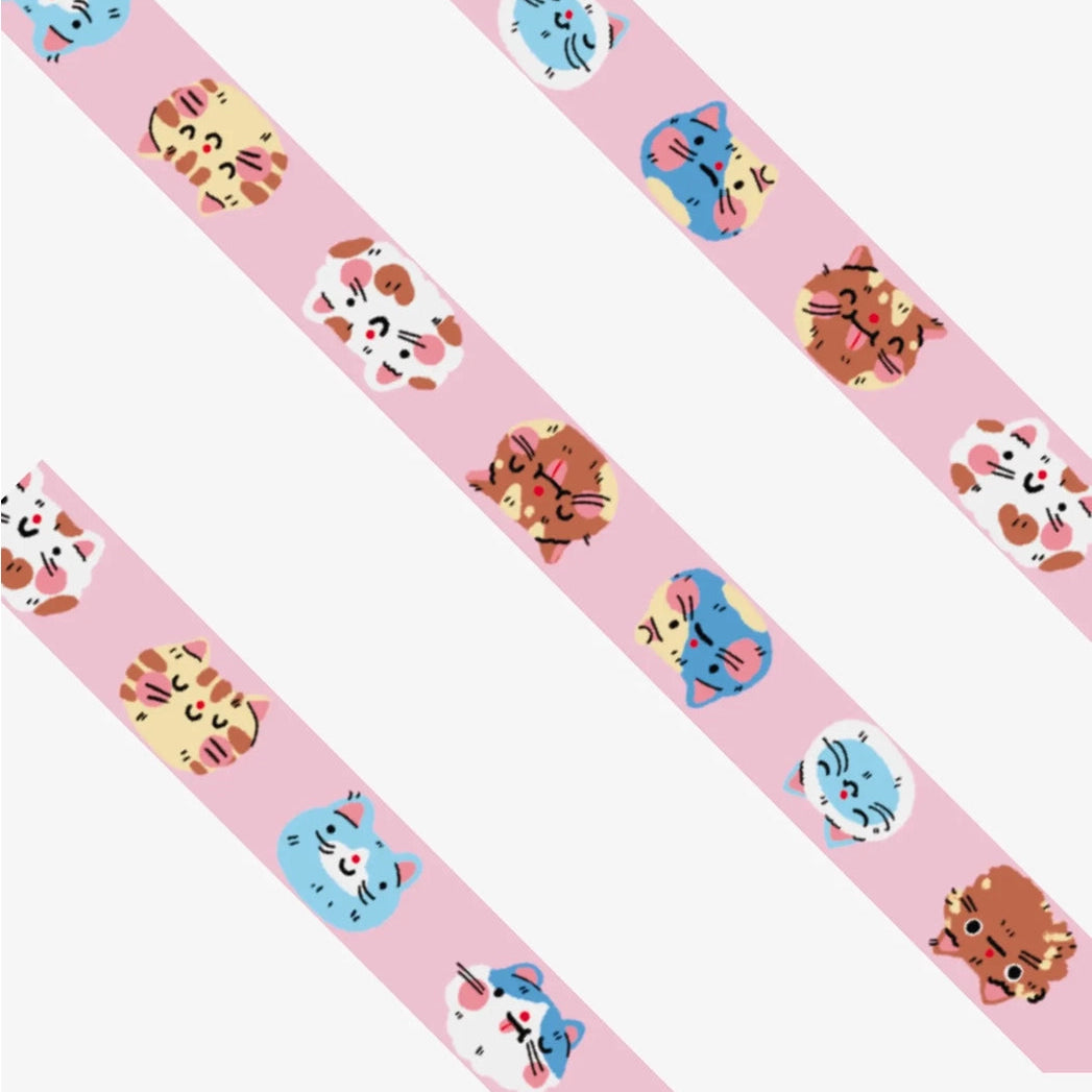 Cats Washi Tape / Cute Quirky Kawaii Stationery