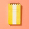 Reporter Notebook - Yellow Stripe