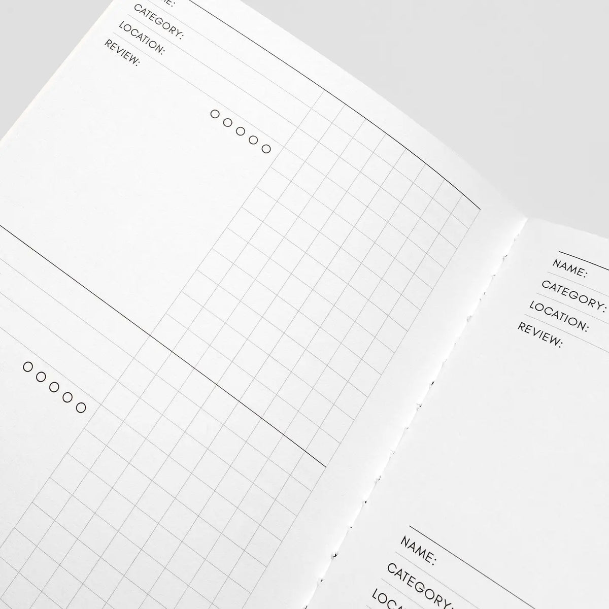 Experience Tracker | A5 Slim Travel Insert