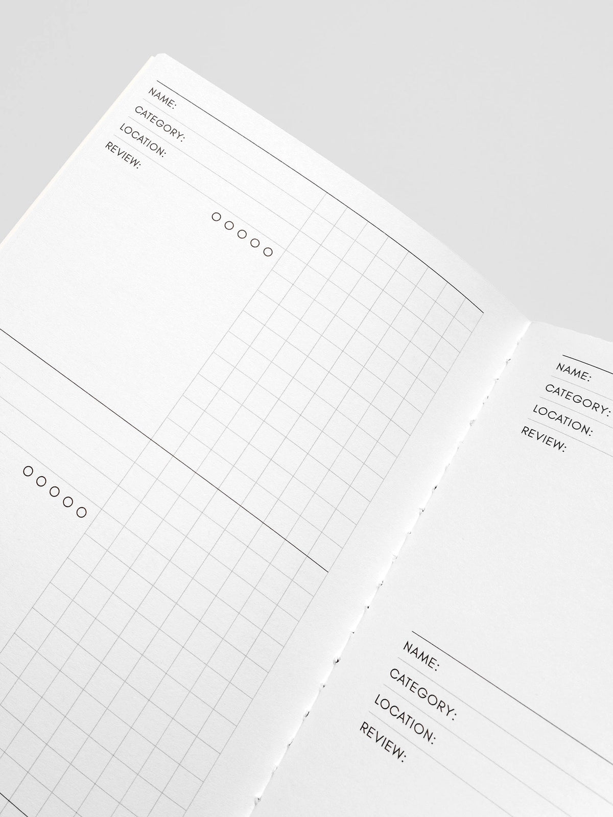 Experience Tracker | A5 Slim Travel Insert