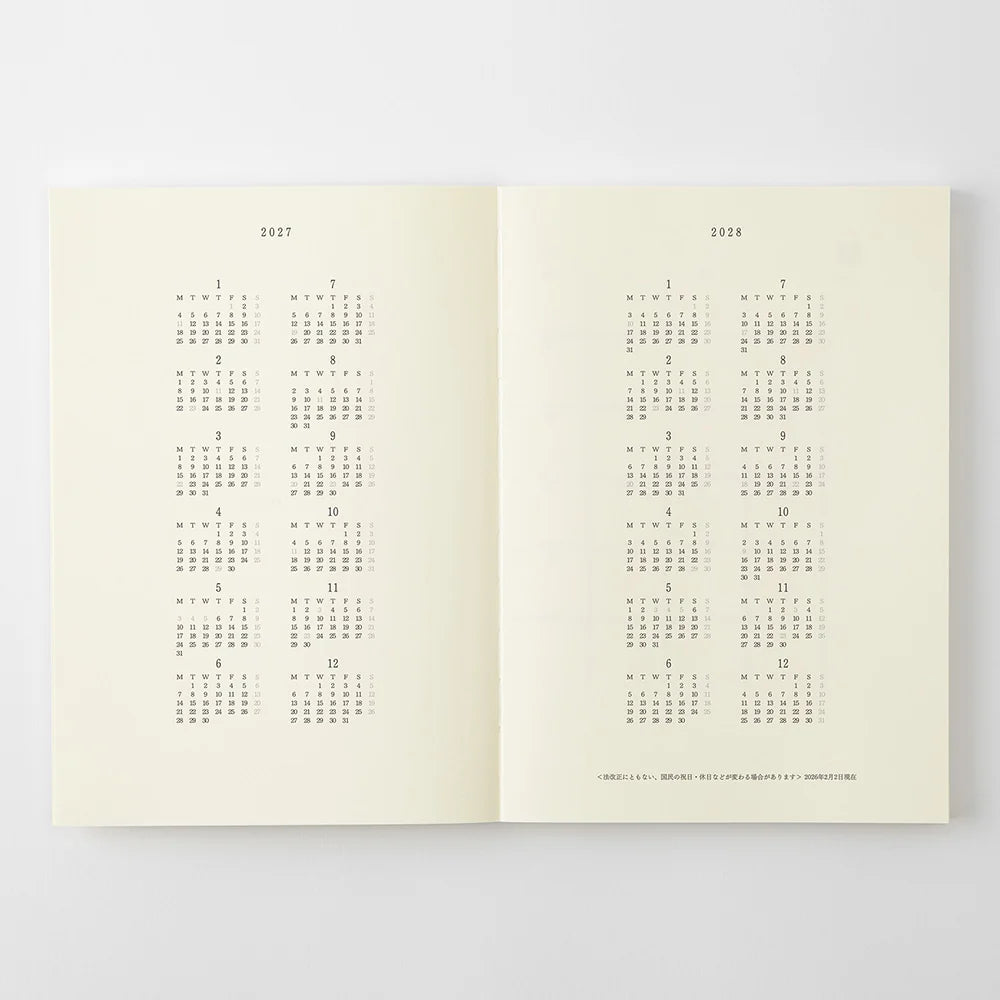 MD Diary 2027 A5