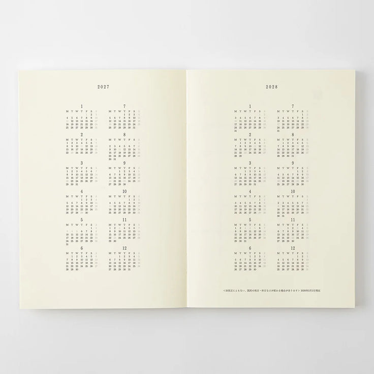 MD Diary 2027 A5