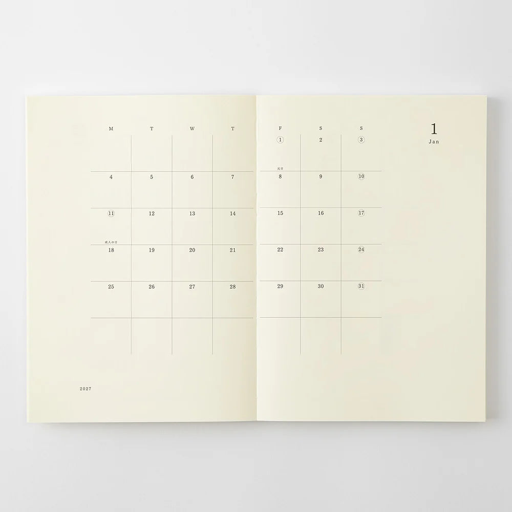 MD Diary 2027 A5