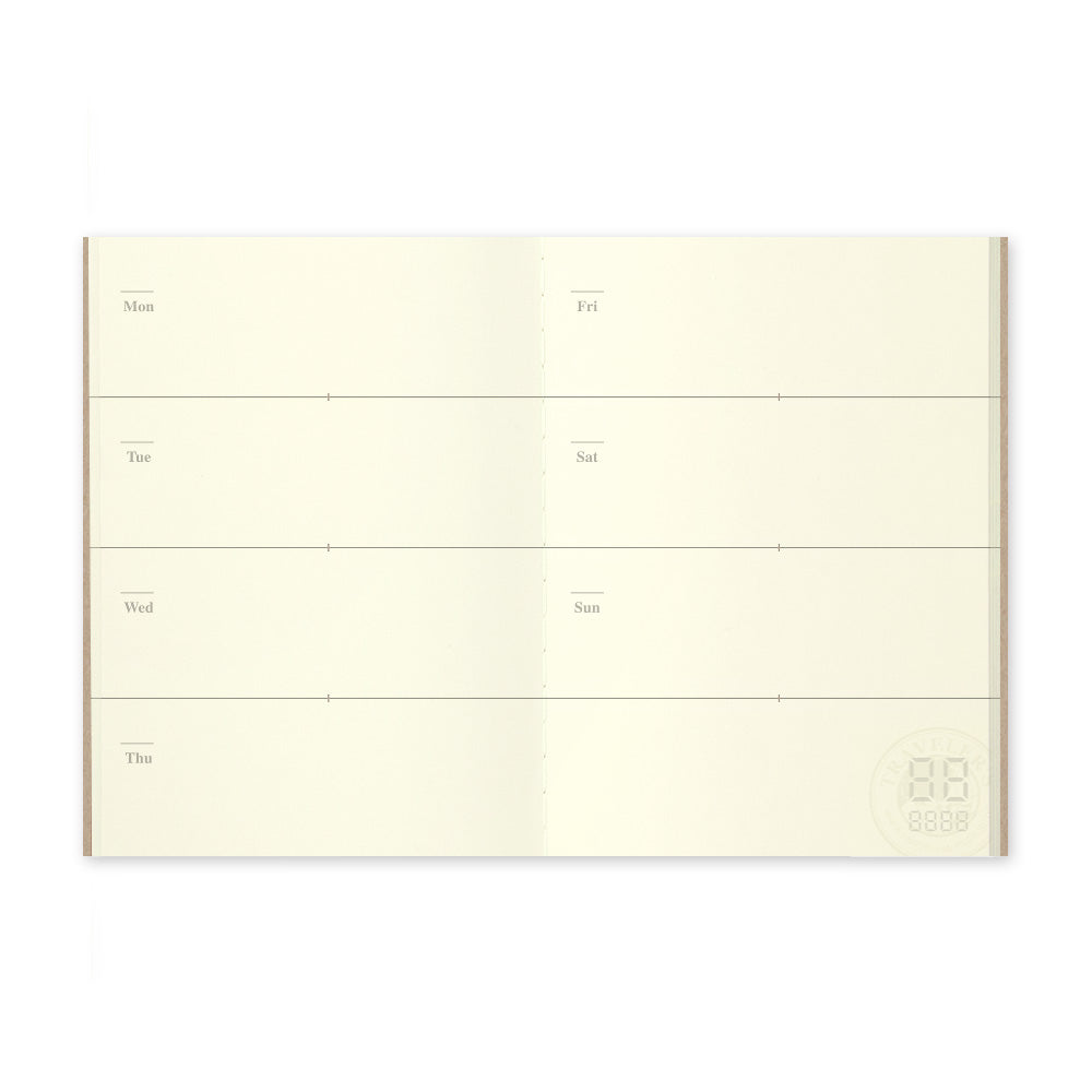 Traveler's Notebook Passport Refill - 007 Diary