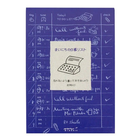 To-Do Memo Pad- Midori