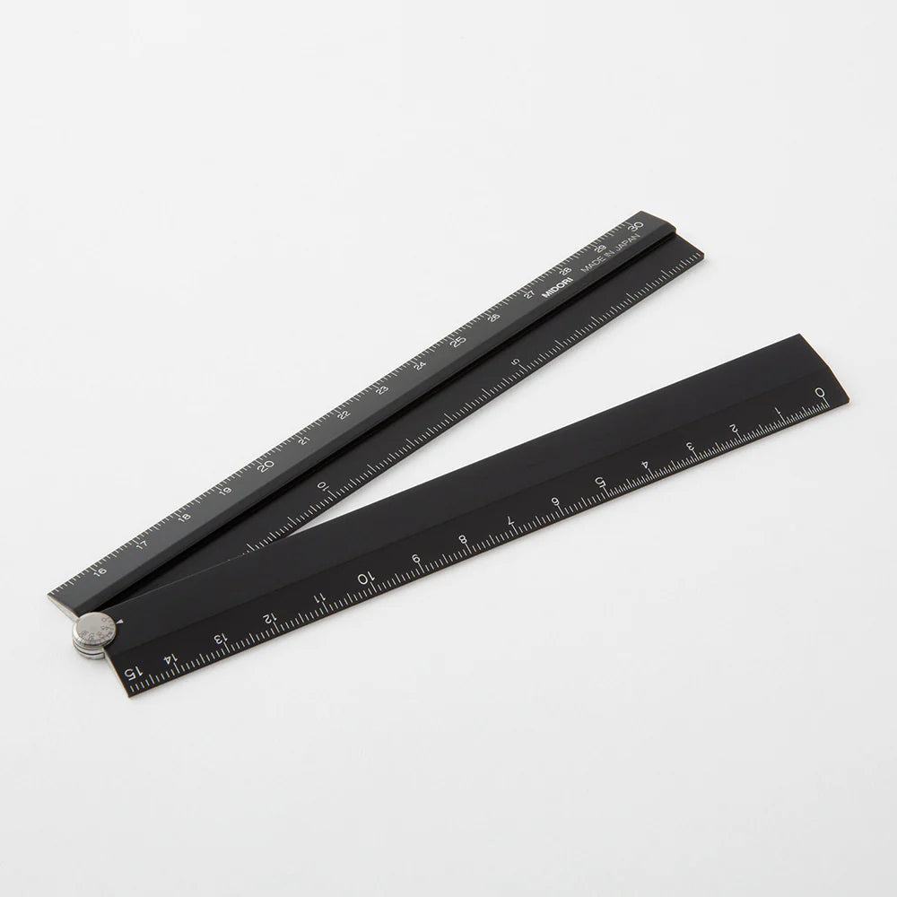 Midori Aluminum Ruler -30cm