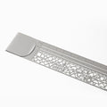 Clip Ruler Stencil -Silver Pattern A