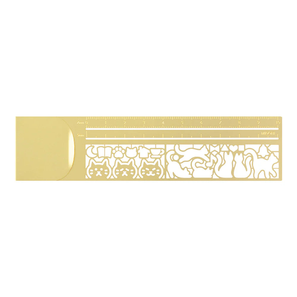 Clip Ruler Stencil -Cat Stencil