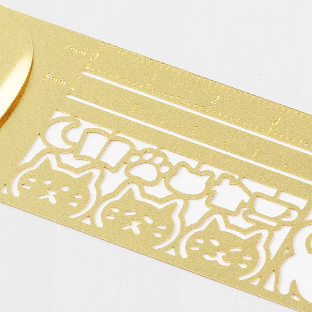 Clip Ruler Stencil -Cat Stencil