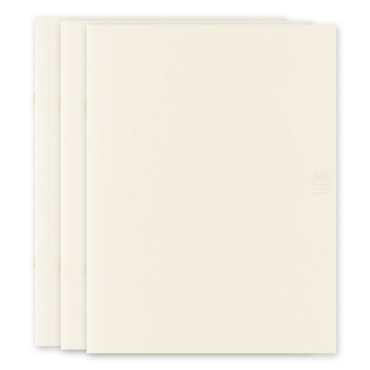 MD Notebook Light - A4 - Blank 3 pack