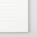 MD Notebook Letter Pad Cotton Horizontal Ruled Lines