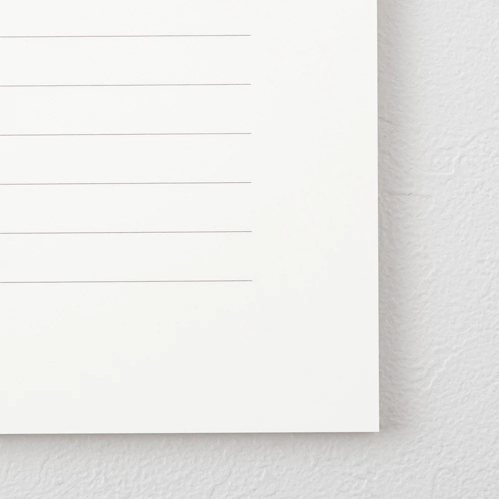 MD Notebook Letter Pad Cotton Horizontal Ruled Lines