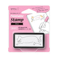 Midori Half Cat-Pre-Stamped Ink