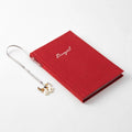Diary with Embroidered Cat Bookmark