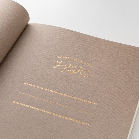 Yuru Log B6 Forest Animal Notebook - Midori