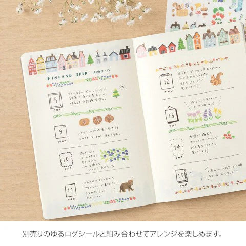Yuru Log B6- Scandanavia - Notebook - Midori